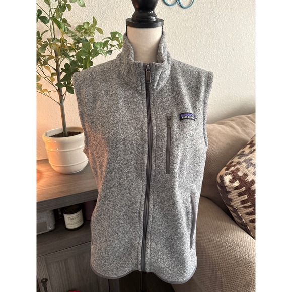 Patagonia Other - Patagonia Mens Better Sweater Full Zip Fleece Vest Grey Heather Medium 25881